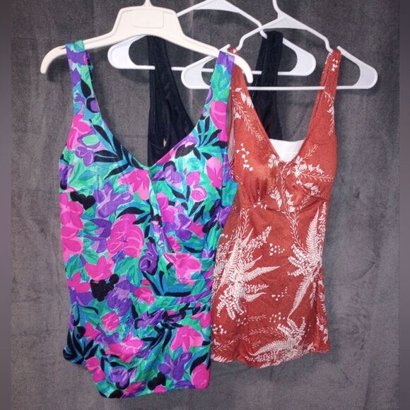 Collection of 3 Vintage Swimsuits Maxine of Hollywood & Sears Good Vintage Cond - Picture 1 of 15